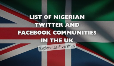 List of Twitter and Facebook Nigerian Communities in the UK to Join